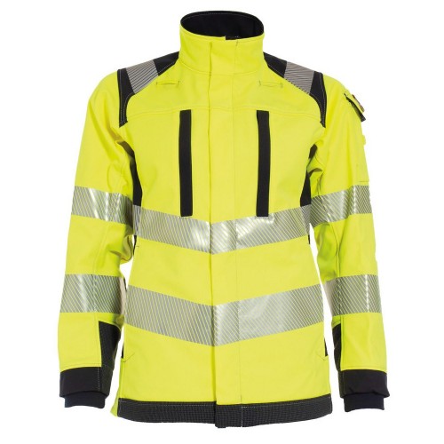 Tranemo Hi-Vis 514995 Flame Retardant Ladies Softshell Jacket