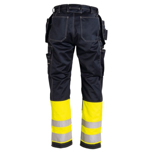 Tranemo Hi-Vis 518588 Flame Retardant Ladies 2-Layer Craftsman Trousers
