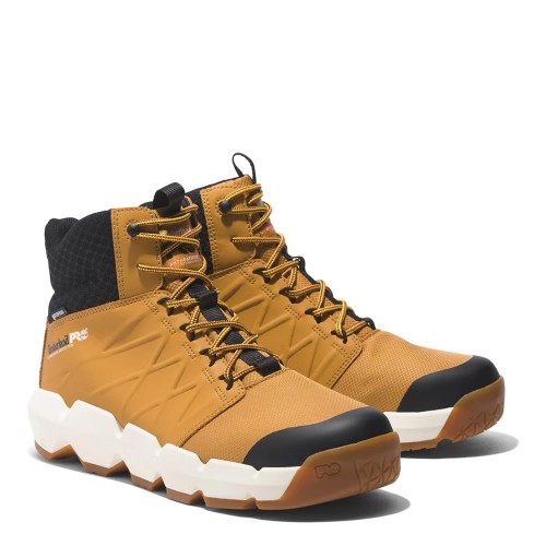 Timberland Pro Morphix Waterproof Safety Boots Wheat