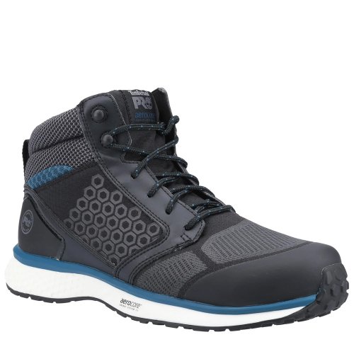 Timberland Pro Reaxion Black Blue Safety Boots