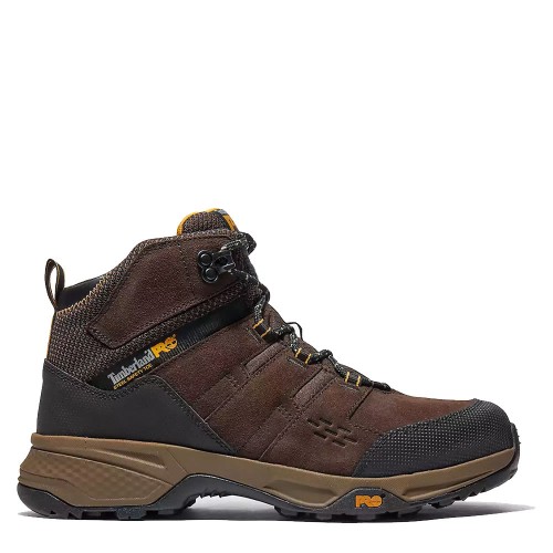 Timberland Pro Switchback Dark Brown Waterproof Safety Boots