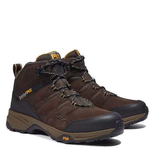 Timberland Pro Switchback Dark Brown Waterproof Safety Boots