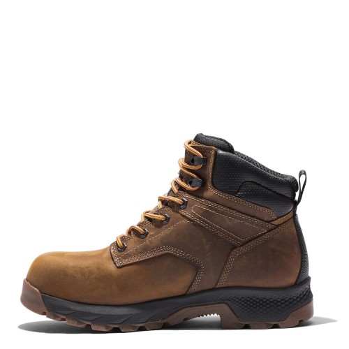 Timberland Pro Titan EV Waterproof Safety Boots Brown