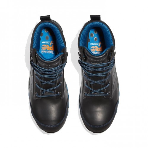 Timberland Pro Hypercharge Leather Teal Safety Boots