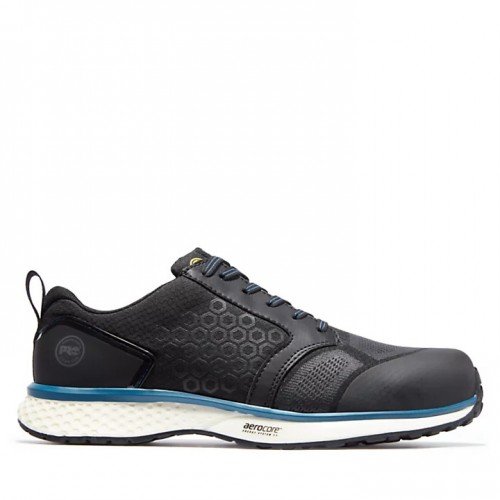 Timberland Pro Reaxion Black Blue Safety Trainers