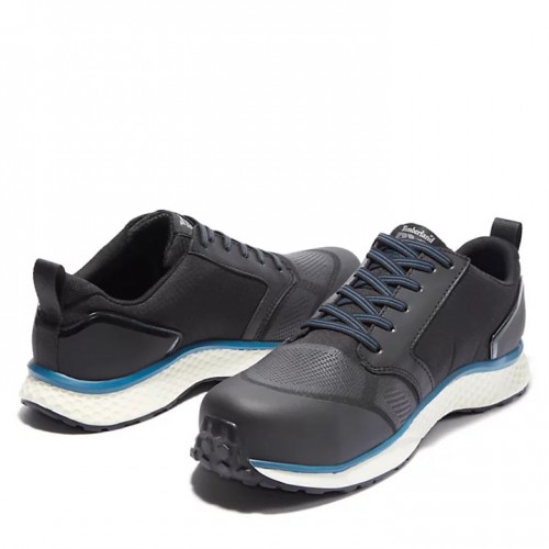 Timberland Pro Reaxion Black Blue Safety Trainers