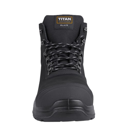 Titan Blaze Black Safety Boots