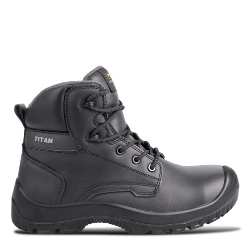 Titan Lithium Black Safety Boots