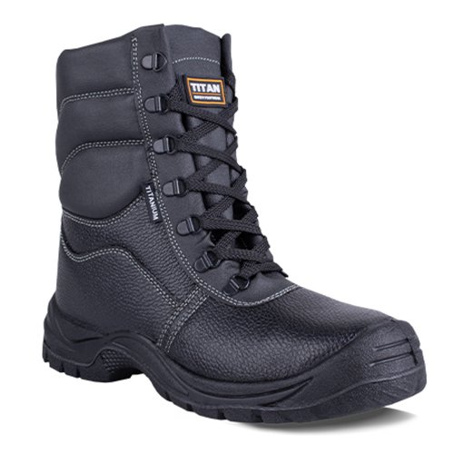 Titan Titanium Black Safety Boots