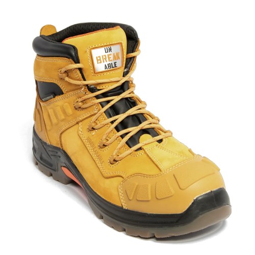 Unbreakable U123 Hurricane 2 Waterproof Honey Safety Boots