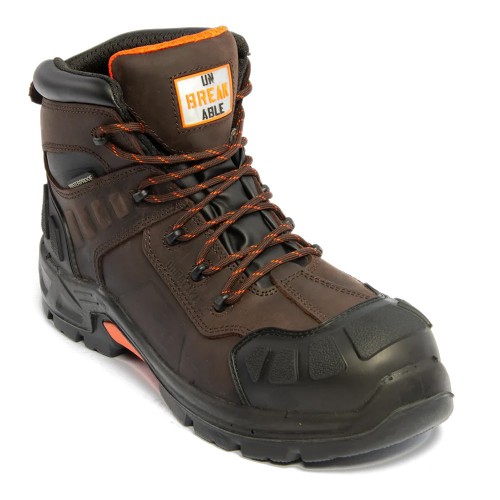 Unbreakable U124 Hurricane 2 Waterproof Brown Safety Boots