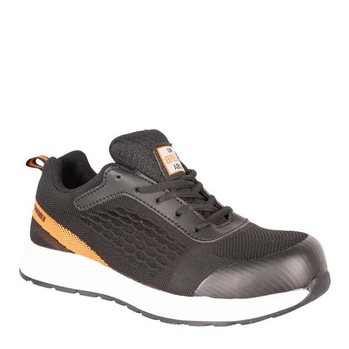 Unbreakable Blaze Black S1PL Safety Trainers U130 Lightweight 