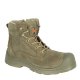 Unbreakable Desert Storm Safety Boots U135 Stone Side Zip