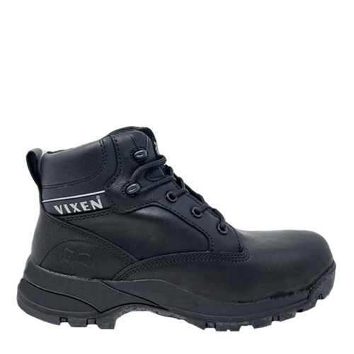 Vixen Onyx Black Ladies Safety Boots