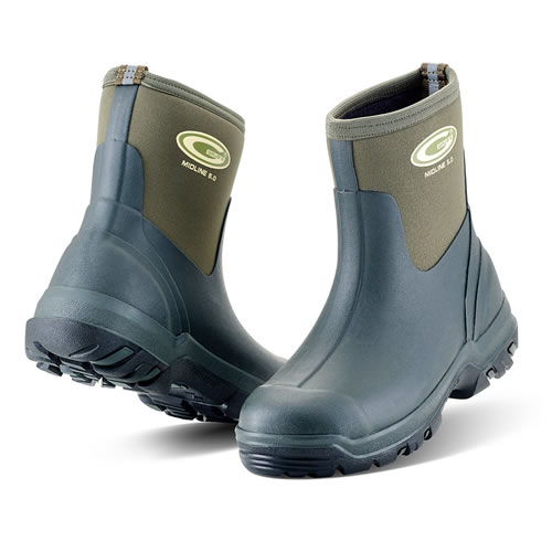 Grubs Midline 5.0 Green Boots
