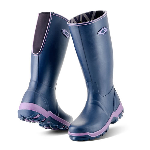 Grubs Rainline Aubergine Wellingtons