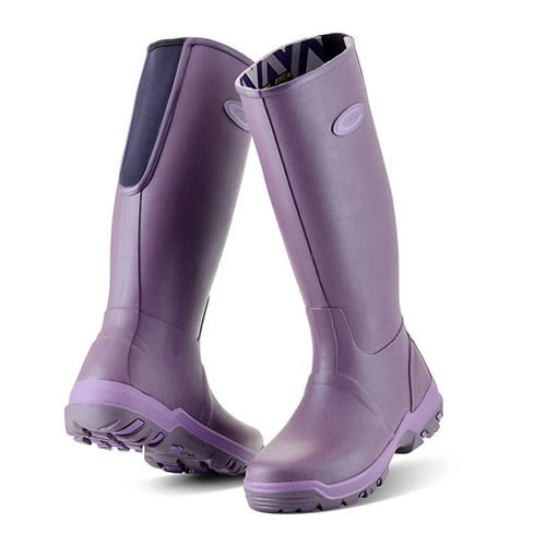 Grubs Rainline Heather Wellingtons
