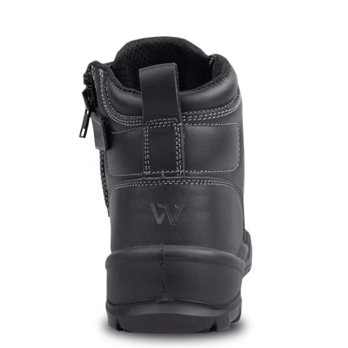 Wright Voyager Black Leather Metal Free ESD Safety Boots