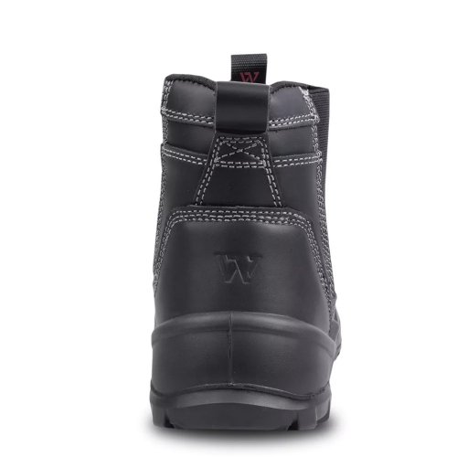 Wright Onyx S3S Black Leather ESD Safety Dealer Boots Metal Free