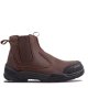 Wright Onyx S3S Brown Leather ESD Safety Dealer Boots Metal Free