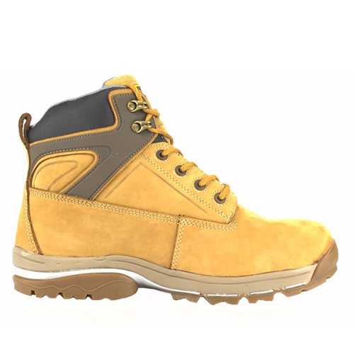 JCB Fasttrack Safety Boots Honey With Steel Toe Caps Midsole