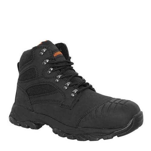 Worktough Heeley Black Safety Boots