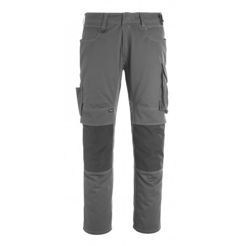 Mascot UNIQUE Trousers with kneepad pockets - Dark Anthracite/Black