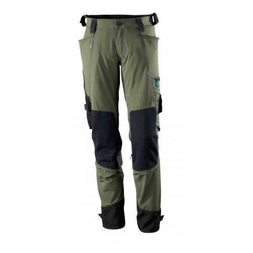 Mascot ADVANCED Trousers with kneepad pockets - Moss Green