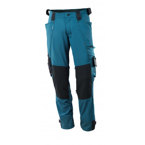 Mascot ADVANCED Trousers with kneepad pockets - Dark Petroleum