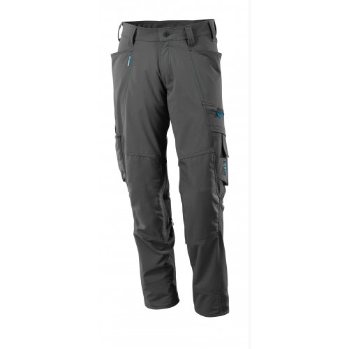 Mascot ADVANCED Trousers with kneepad pockets - Dark Anthracite