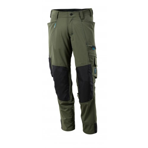 Mascot ADVANCED Trousers with kneepad pockets - Moss Green