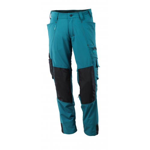 Mascot ADVANCED Trousers with kneepad pockets - Dark Petroleum