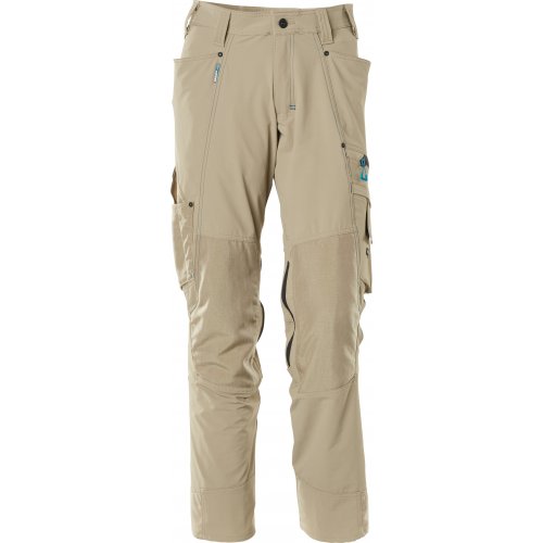 Mascot ADVANCED Trousers with kneepad pockets - Light Khaki
