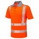 Leo Workwear Woolacombe Class 2 Yellow Hi Vis Polo Shirt