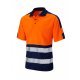 Leo Workwear Watersmeet Class 1 Yellow 2Tone Hi Vis Polo Shirt