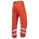 Leo Workwear Landcross Class 1 GO/RT Orange Hi Vis Stretch Work Trouser