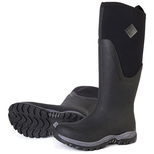 Muck Boots Arctic Sport Tall Wellington Waterproof  Muckboots Ladies 3 - 9 Black